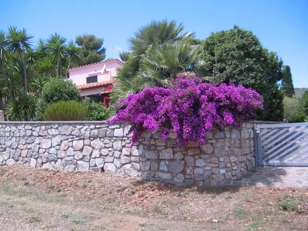 Studio-Appartment In Landhaus Mit Meerblick Porto Azzurro Luaran gambar